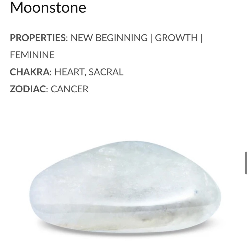 Lustrous Silver Moonstone Ring - Picture 9 of 10